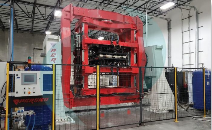 2012 Persico Leonardo Rotational Molding Machine