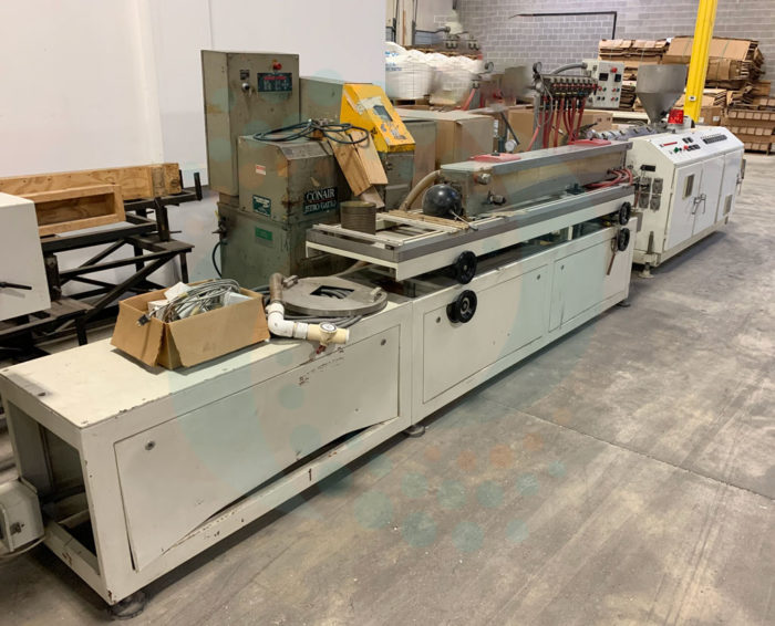 2006 1.5" American Maplan Single Screw Pipe Line Extruder - Image 3