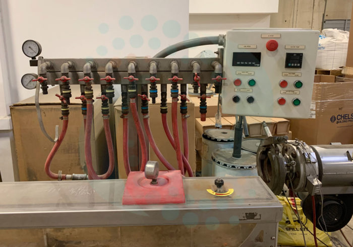 2006 1.5" American Maplan Single Screw Pipe Line Extruder - Image 4