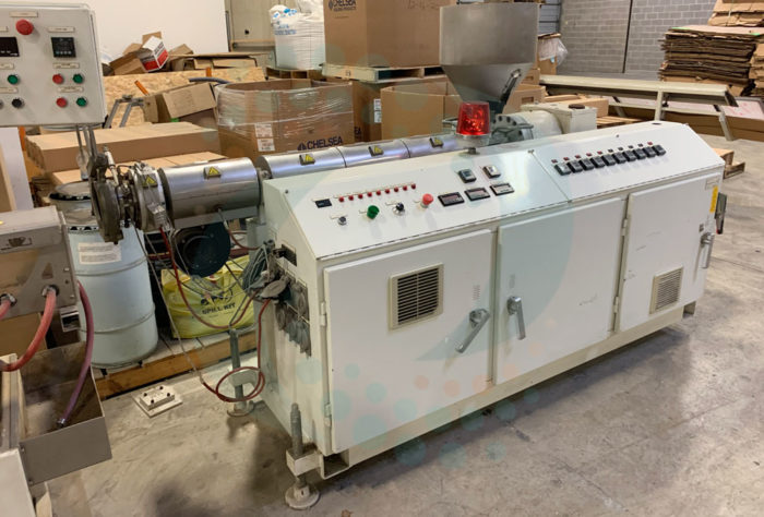 2006 1.5" American Maplan Single Screw Pipe Line Extruder - Image 5